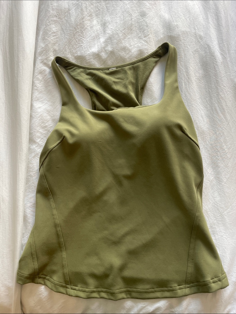 lululemon athletica Olive Green Top